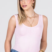 C'EST MOI BAMBOO SHORT TANK*