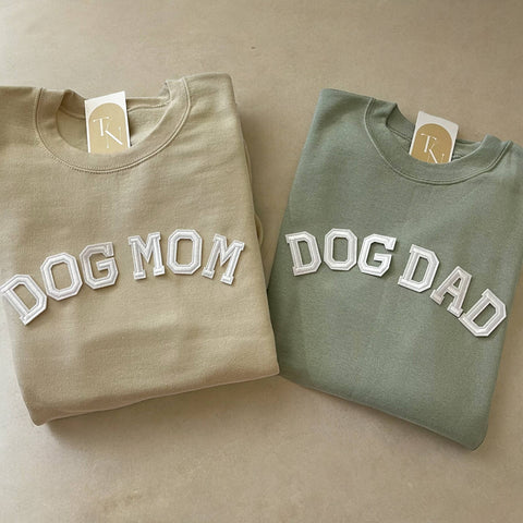 Dog Mom Sweatshirt |  Dog Dad Sweatshirt