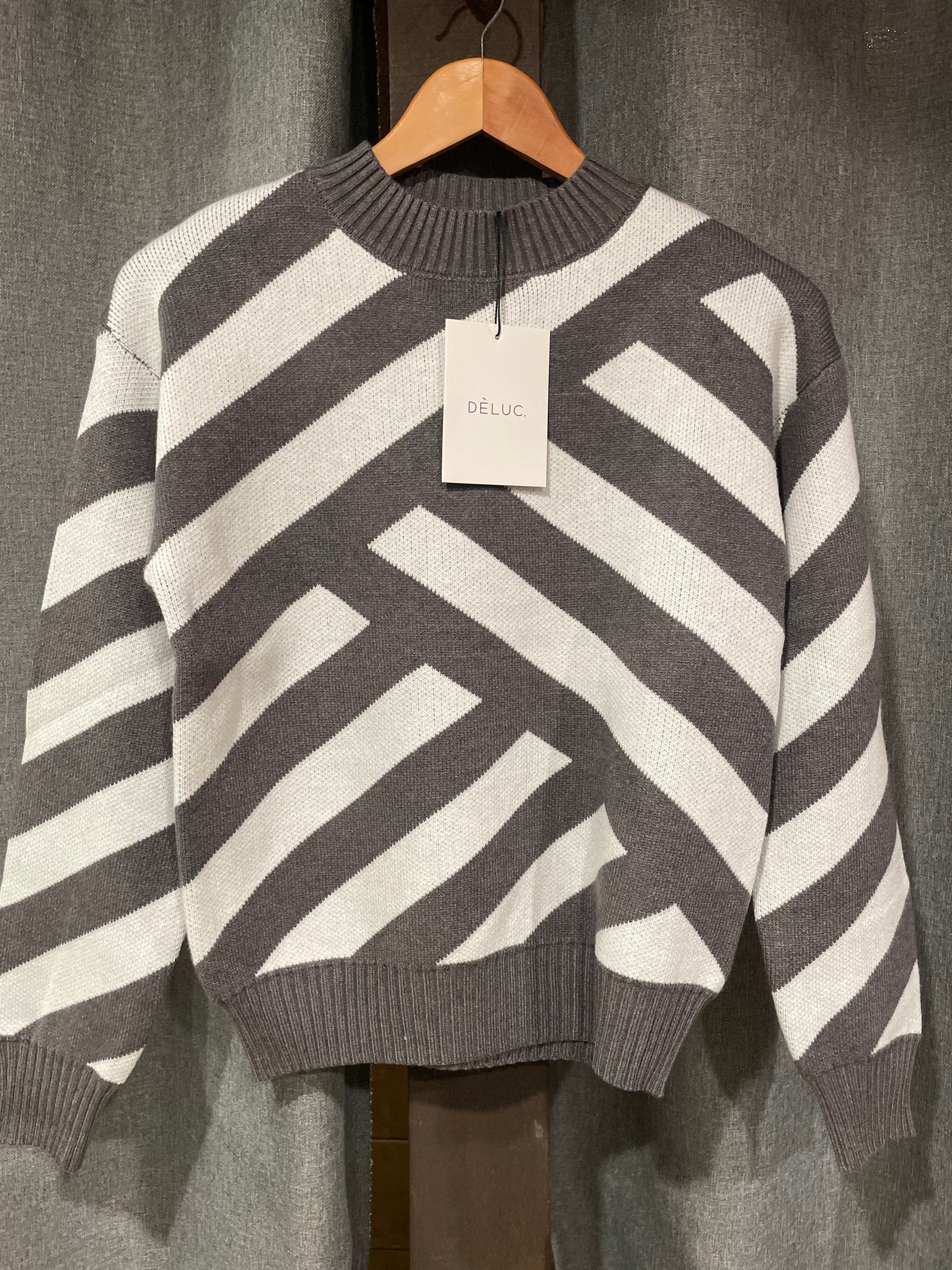 DELUC Taxodium Stripe Sweater