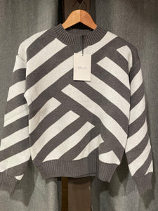 DELUC Taxodium Stripe Sweater