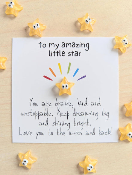 UNLIFTED INK To My Amazing Little Star – Brave, Kind & Unstoppable Card