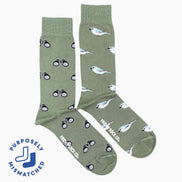 MEN’S FRIDAY TRAVEL ANIMALS, HOBBIES & MORE MISMATCHED SOCKS