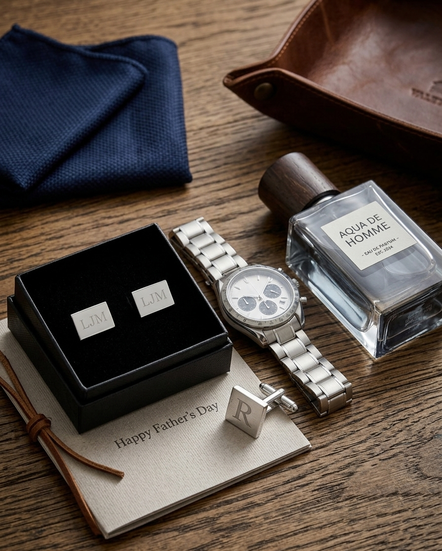 CREATIVE GIFTS Rectangular Cuff Links