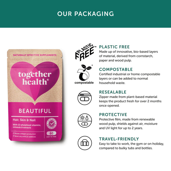 Together Health Beautiful – Hair Skin and Nails Vitamins Supplement