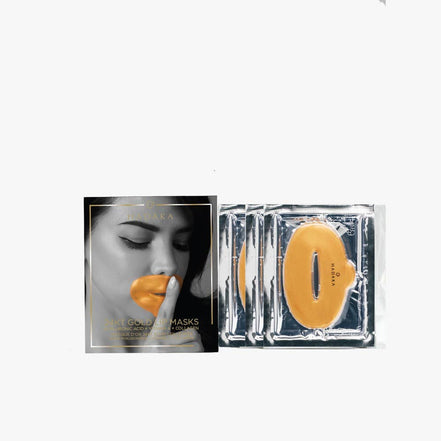 24KT Gold Lip Mask- Pak/5. Hydrating & Brightening HA+VitA