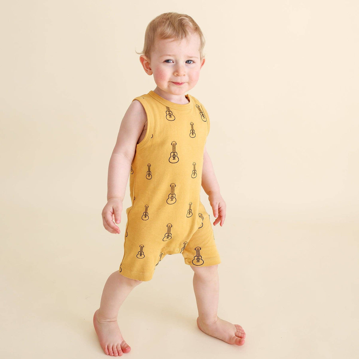 BABY Tank Rompers - ORGANIC COTTON-Signature Prints