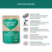 Together Health Ashwagandha Supplement – Organic – 30 Capsules