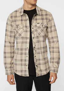 ONEILL GLACIER PLAID FLANNEL