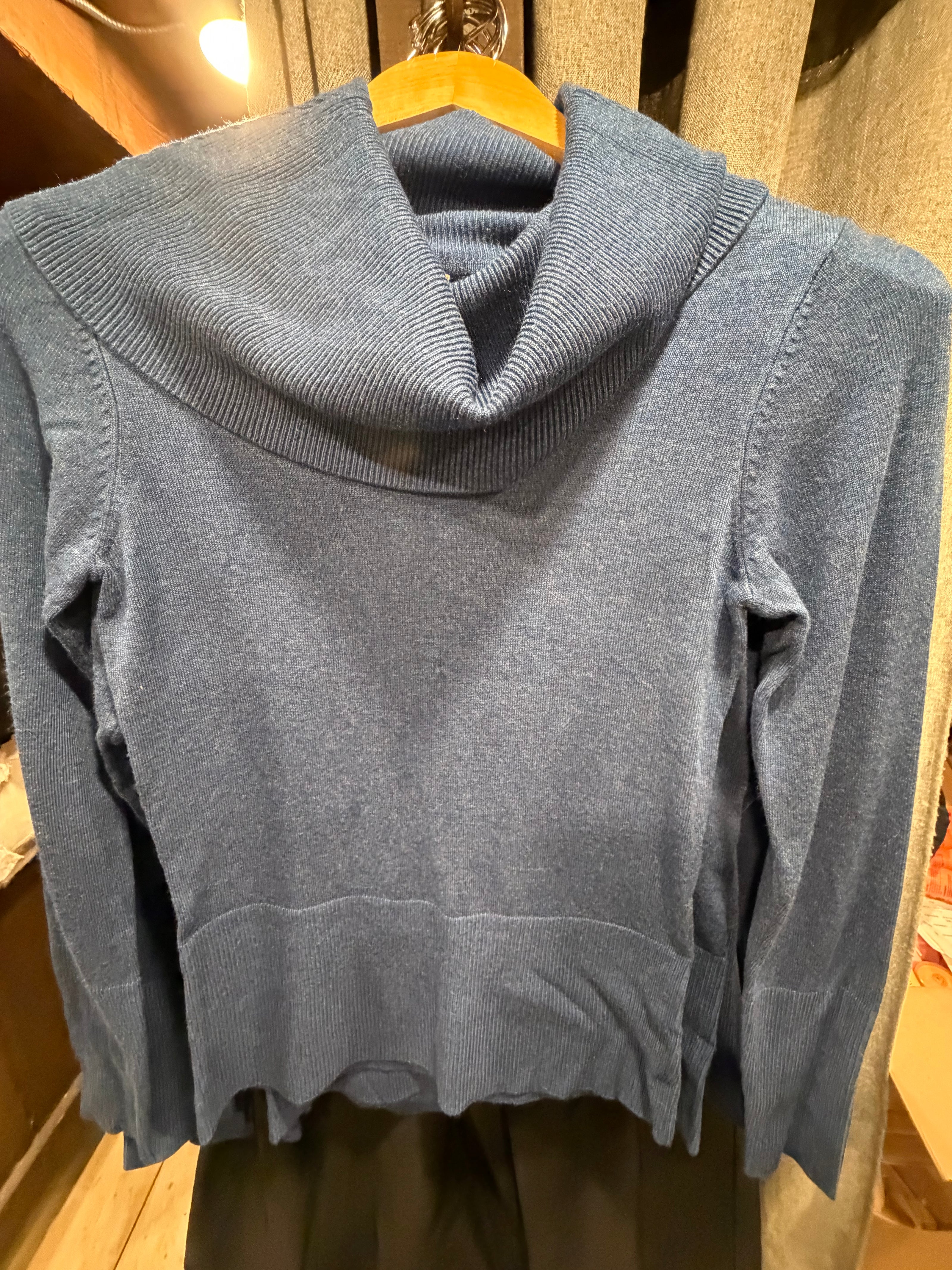 SOYA knit cowl neck sweater