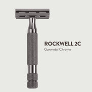 Rockwell 2C Adjustable Razor – Chrome Finish