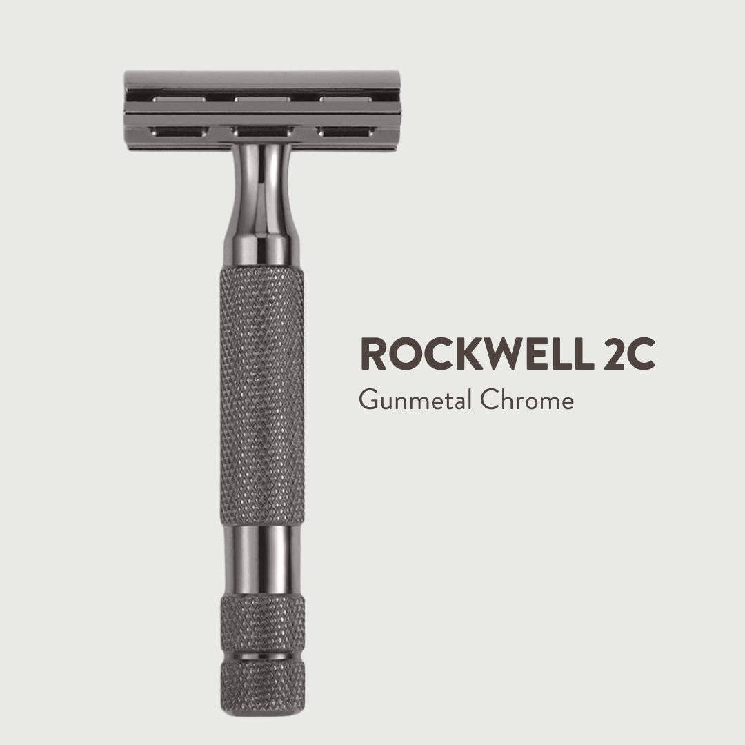 Rockwell 2C Adjustable Razor – Chrome Finish