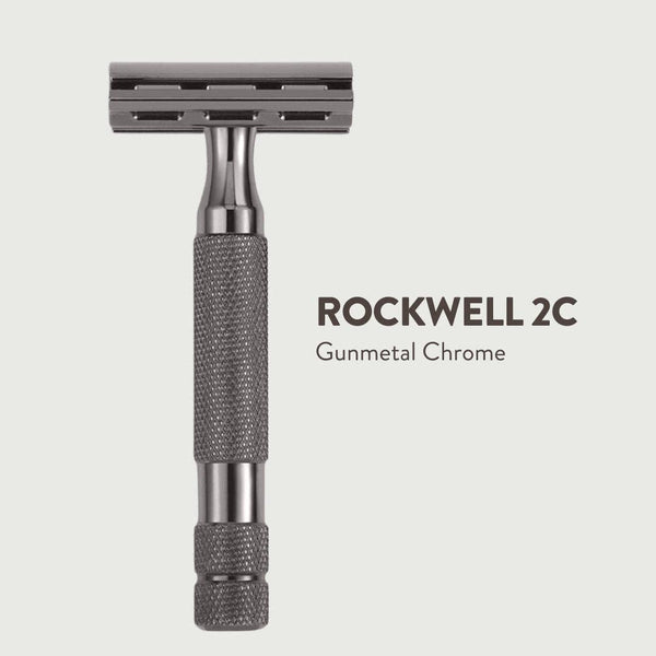 Rockwell 2C Adjustable Razor – Chrome Finish