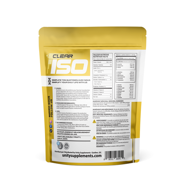 Unity Juice Protein - Pineapple Punch 410g
