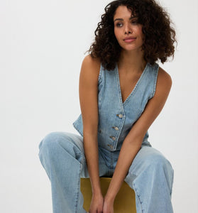 ESQUALO DENIM VEST