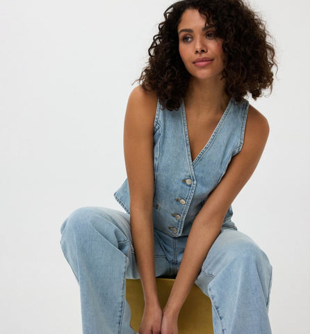 ESQUALO DENIM VEST