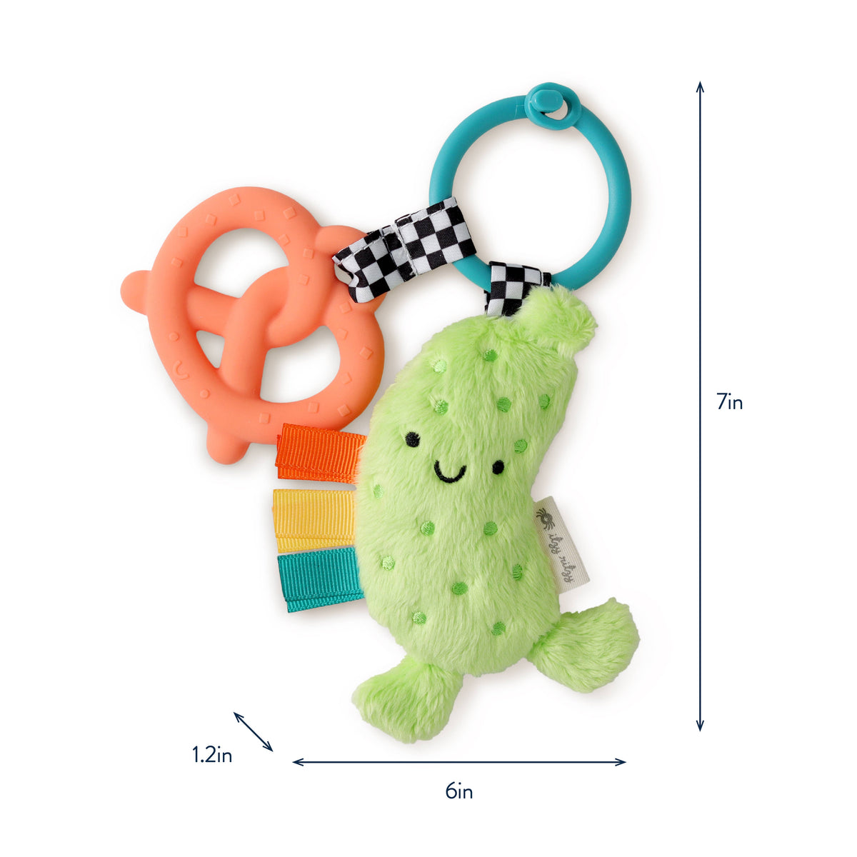 Itzy Pal™ Plush + Teether