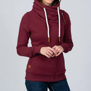 WANAKOME HESTIA WOMENS FULL ZIP HIGH COLLAR