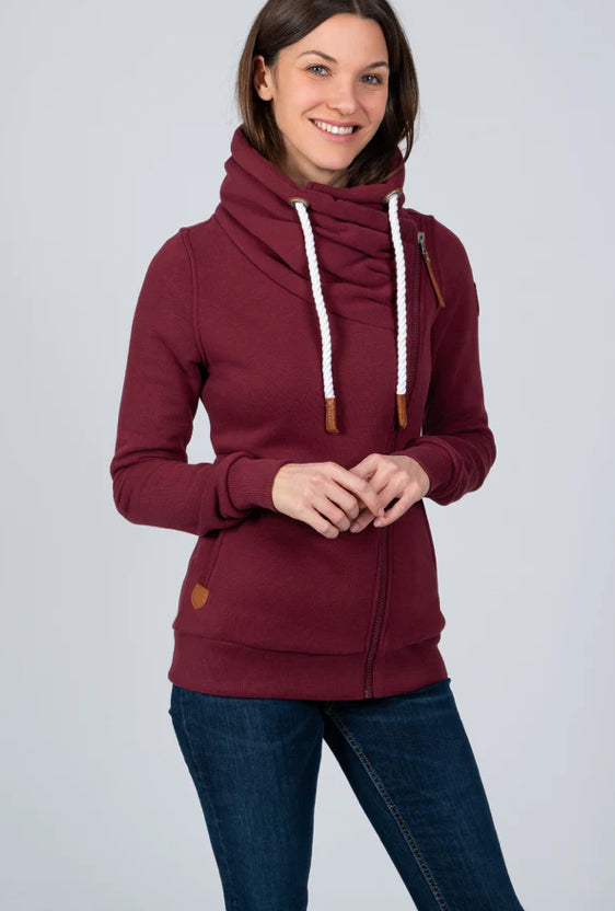WANAKOME HESTIA WOMENS FULL ZIP HIGH COLLAR