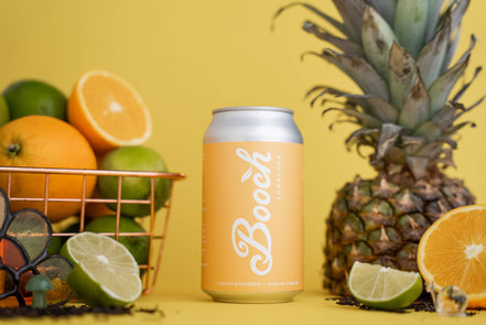 BOOCH Kombucha -Tropical Pineapple Can