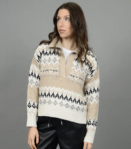 RD STYLE ADWOA LONG SLEEVE POLO NECK PULL OVER