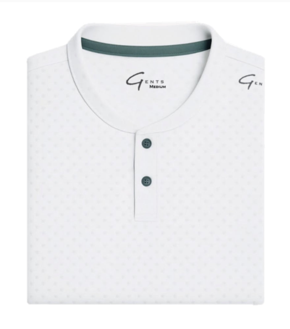 GENTS BLADE NECK GOLF POLO