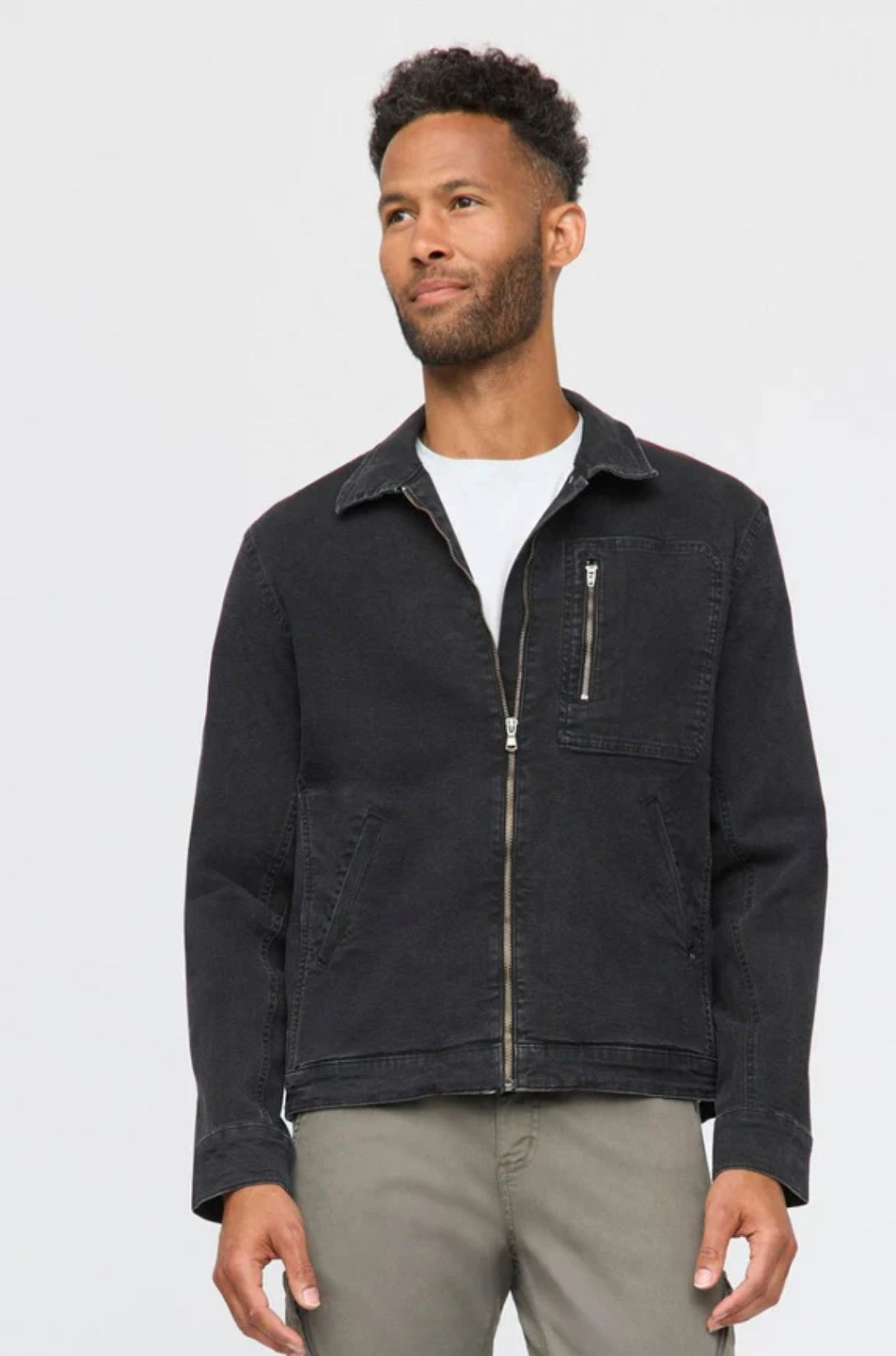 DUER Stretch Canvas Utility Jacket