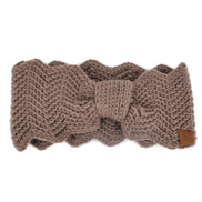 WOMENS KNOTTED KNIT HEADBAND