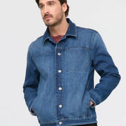 DUER Tech Fleece Denim Jacket