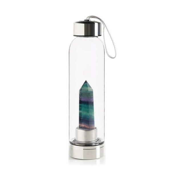 Crystolver Crystal Water Bottle (6 Colours)