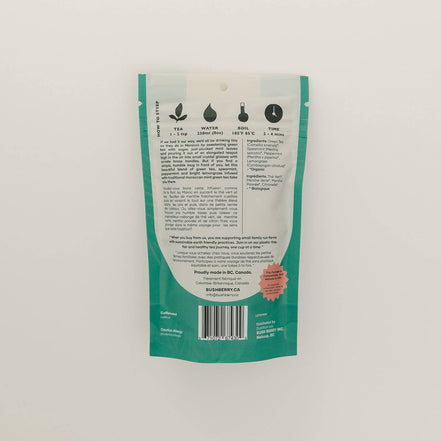 BLUSH BERRY Organic Moroccan Mint Loose Leaf Tea