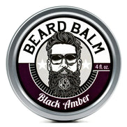 WET SHAVING 4oz Beard Balm - Black Amber Vanille