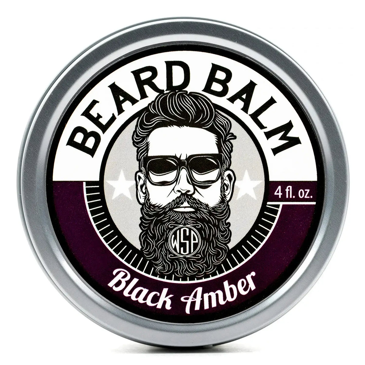 WET SHAVING 4oz Beard Balm - Black Amber Vanille