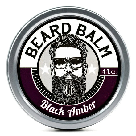 WET SHAVING 4oz Beard Balm - Black Amber Vanille