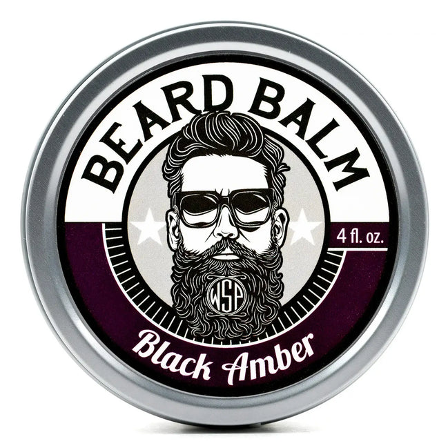 WET SHAVING 4oz Beard Balm - Black Amber Vanille