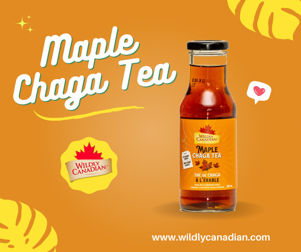 Wildly Canadian Canadian Chaga Detox Tea for Immune Support