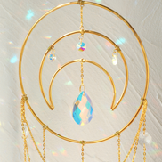 Crystolver Teardrop Rainbow Reflection Suncatcher