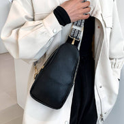 24 POPS Soft Vegan Leather Crossbody Sling Bag