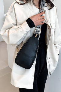 24 POPS Soft Vegan Leather Crossbody Sling Bag