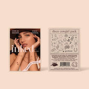 INKED BY DANI Disco Cowgirl Temporary Tattoo Pack