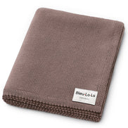 Bleu La La 100% Organic Luxe Baby Blanket