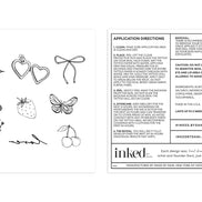INKED BY DANI SEMI-PERMANENT TATTOOS: DREAMY PACK