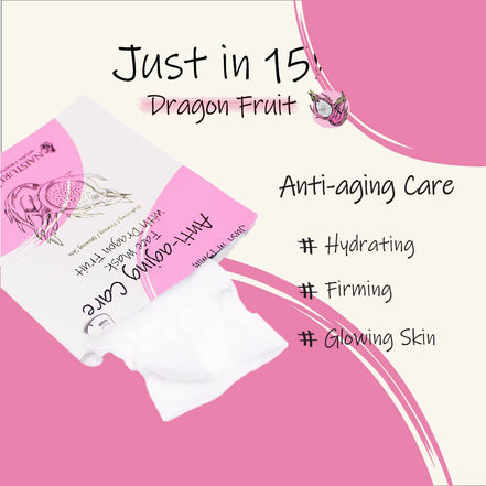 Naisture Just In 15 Min Anti-Aging - Dragon Fruit (10pc)