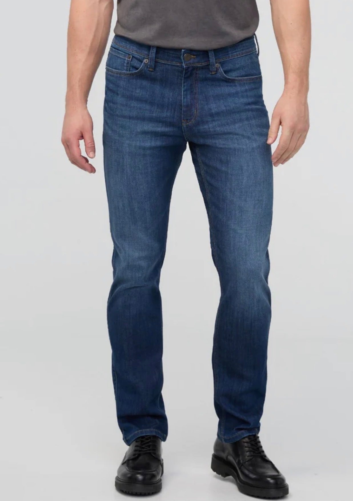 DUER Performance Denim Slim Straight - Ocean Swell