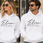 ELORA SCRIPT LOGO HOODIE