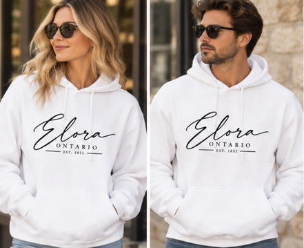 ELORA SCRIPT LOGO HOODIE