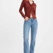 LEVIS MIDDY STRAIGHT HIGH RISE L-31