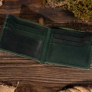 Leather Wallet,  Bifold Wallet, Handmade Wallet for Men