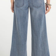 LIVERPOOL Super Stride Wide Leg With Shadow Cuff-Reflection
