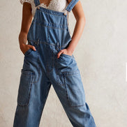 FREE PEOPLE WAY BACK OVERALL / LYDIA BLUE