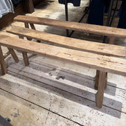 WOODEN DISTRESSED BENCH